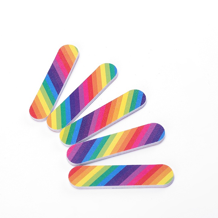 Set pile cosmetice, 50 bucati, 9x2x0.4cm, dublu fata, portabil, lavabil