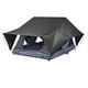 Cort de plafon auto, 2-3 persoane, carcasa din aluminiu, saltea groasa, LED tricolor, 3500x2450x1200mm