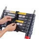 Cort de plafon auto, 2-3 persoane, carcasa din aluminiu, saltea groasa, LED tricolor, 3500x2450x1200mm
