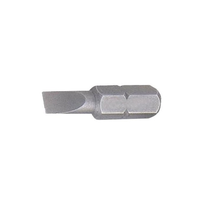 Ceta Form lapos csavarhúzó bit 25 mm, króm-vanádium-molibdén acél, 1/4" hatszög befogás, 1 darabos készlet