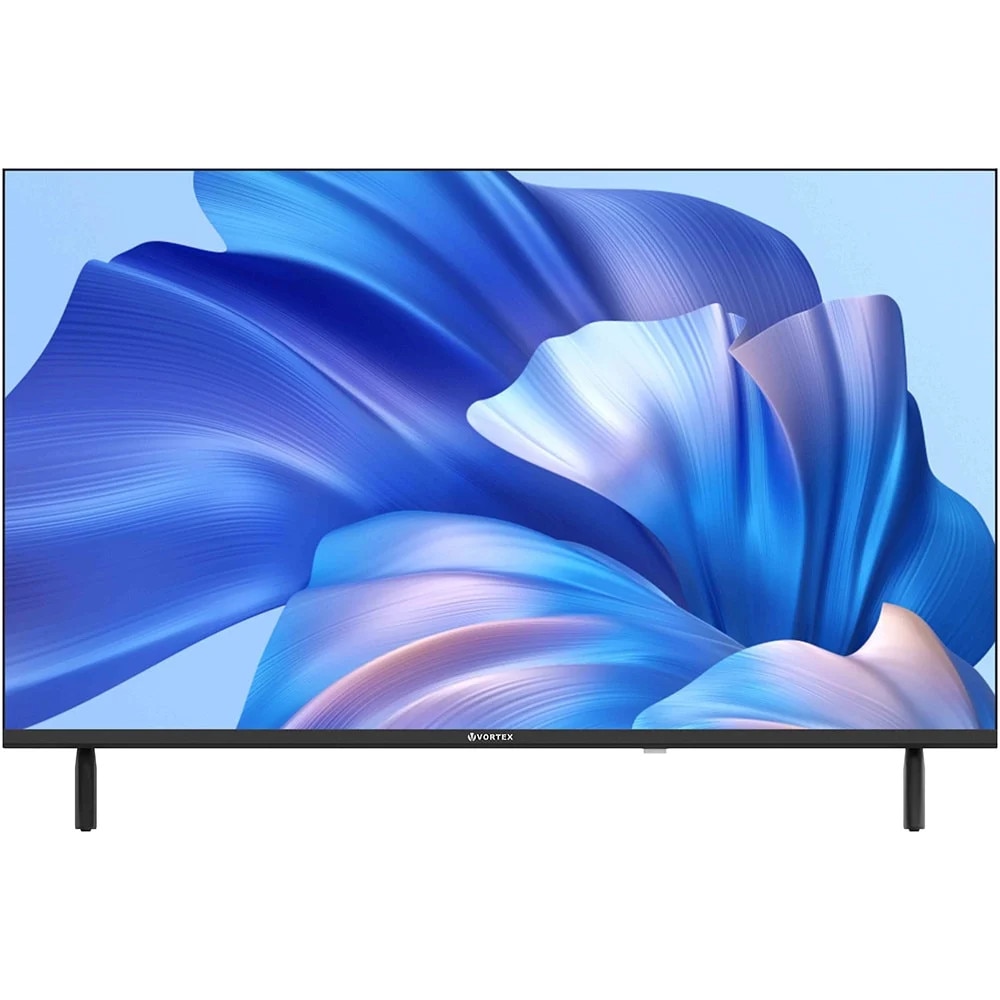 Televizor LED Smart VORTEX V32PT1VS, HD Ready, 81cm, Sistem operare VIDAA, Margini subtiri, Netflix, Youtube, Max, 2xUSB, 2xHDMI, Clasa E, Negru