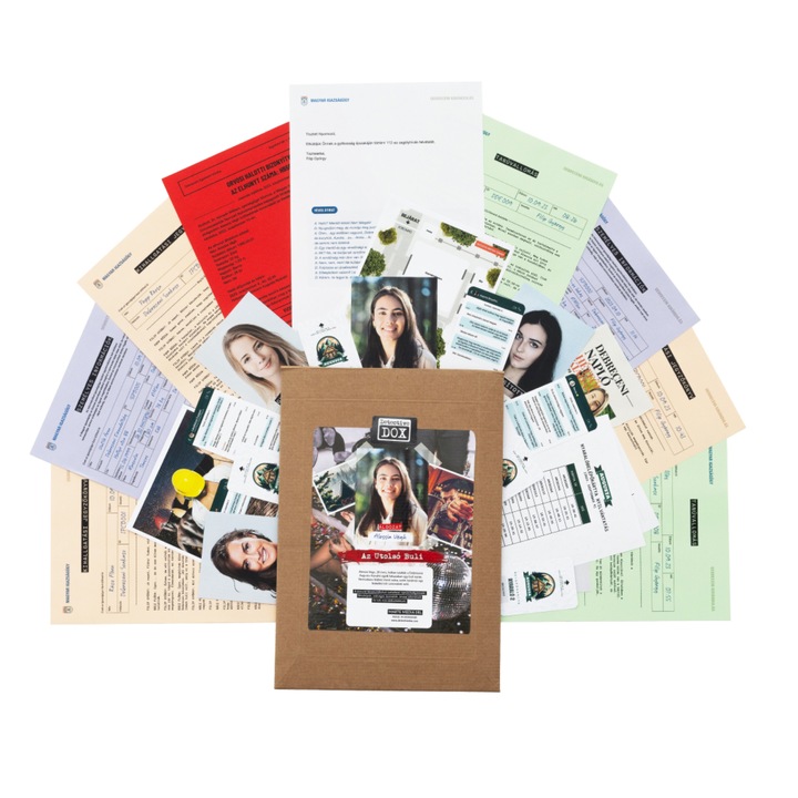 Társasjáték, Detective Dox, Az Utolaó Buli, Nyomozós játék