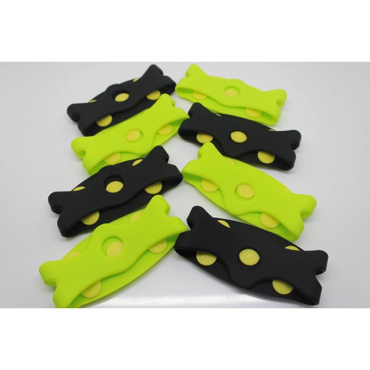 EverSafe Ice Gripper cipőre húzható csúszásgátló 1 pár-110mm x50mm x3mm-Fekete