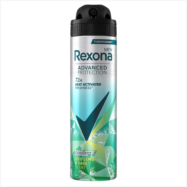 Antiperspirant Spray Rexona Men ThermoCool Iced Lemon & Sage 150ml