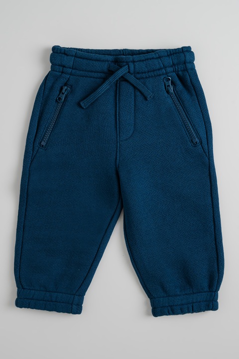 United Colors of Benetton, Szabadidőnadrág cipzáros zsebekkel, Sötétkék