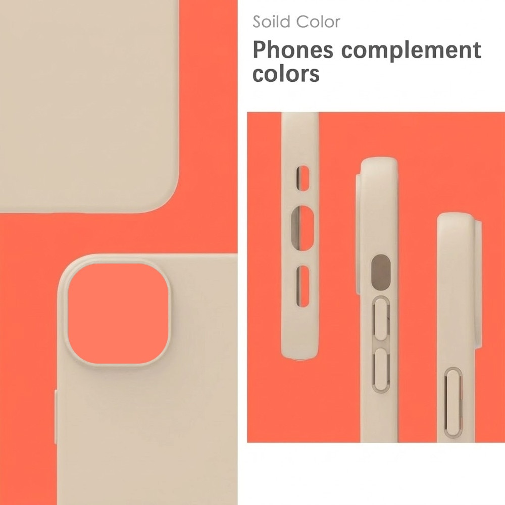 Husa din Silicon pentru Apple iPhone 11, Flexibila, Soft & Slim Fit, Rezistenta la Zgarieturi, Finisaj Matte, Bej