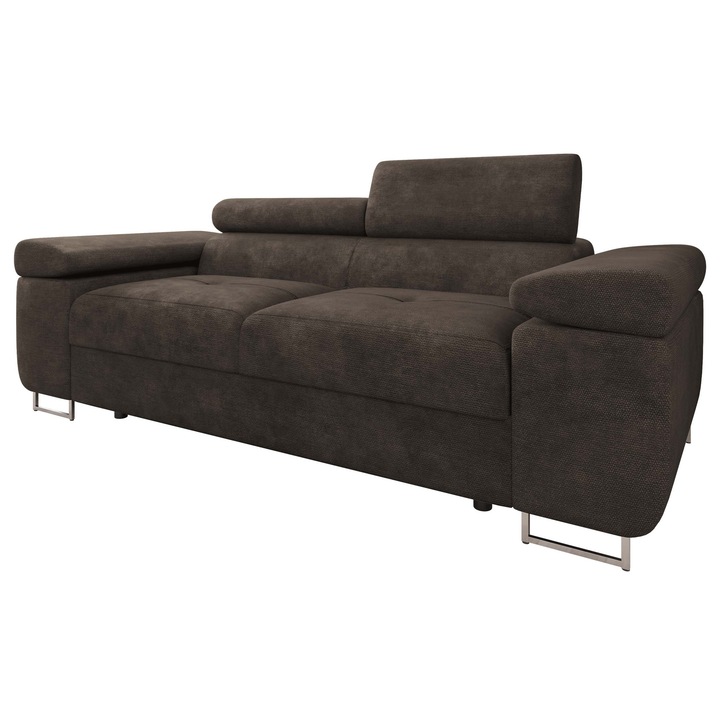 Canapea living Torezio II, MIRJAN 24, maro inchis, 102x198x70 cm