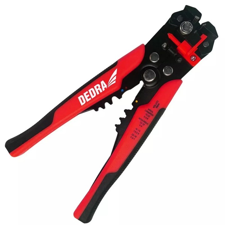 Kábelcsupaszító fogó, DEDRA 1269A1, 231 tartozék, 0,2-6mm, 205mm