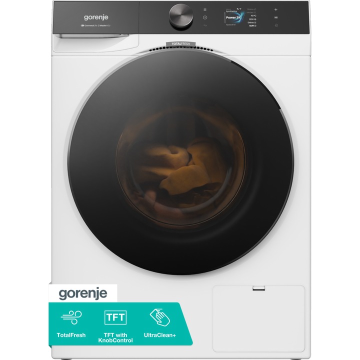 Пералня Gorenje WG814A5P5, 10 кг, 1400 обр./мин., Wi-Fi, Енергиен клас A