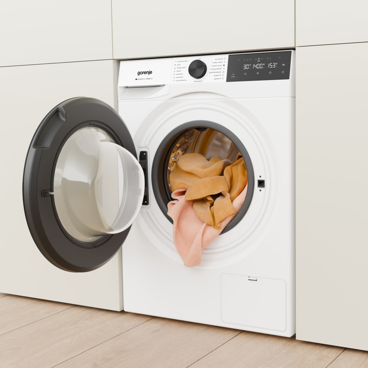 Mașină de spălat Gorenje WG484A31, Wi-Fi, 8 kg, 1400 rpm, Clasa energetică A