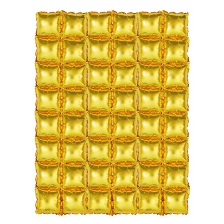 Arany színű dekorációs léggömb szett, 76x142cm, 2 darab