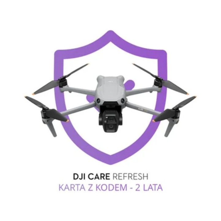 DJI Care Refresh Air 3S szolgáltatáscsomag, 2 év, 4 csere, Flyaway szolgáltatás, drónbiztosítás