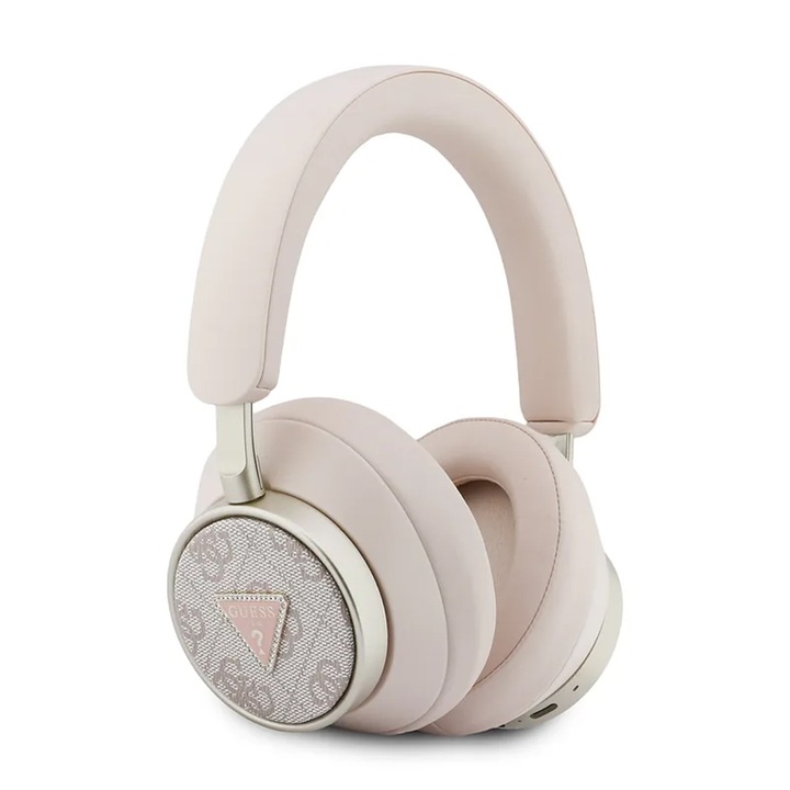 Casti Over-ear, BT, ENC - Guess 4G Triangle Logo (GUBHC15P4MRCTP) - Pink