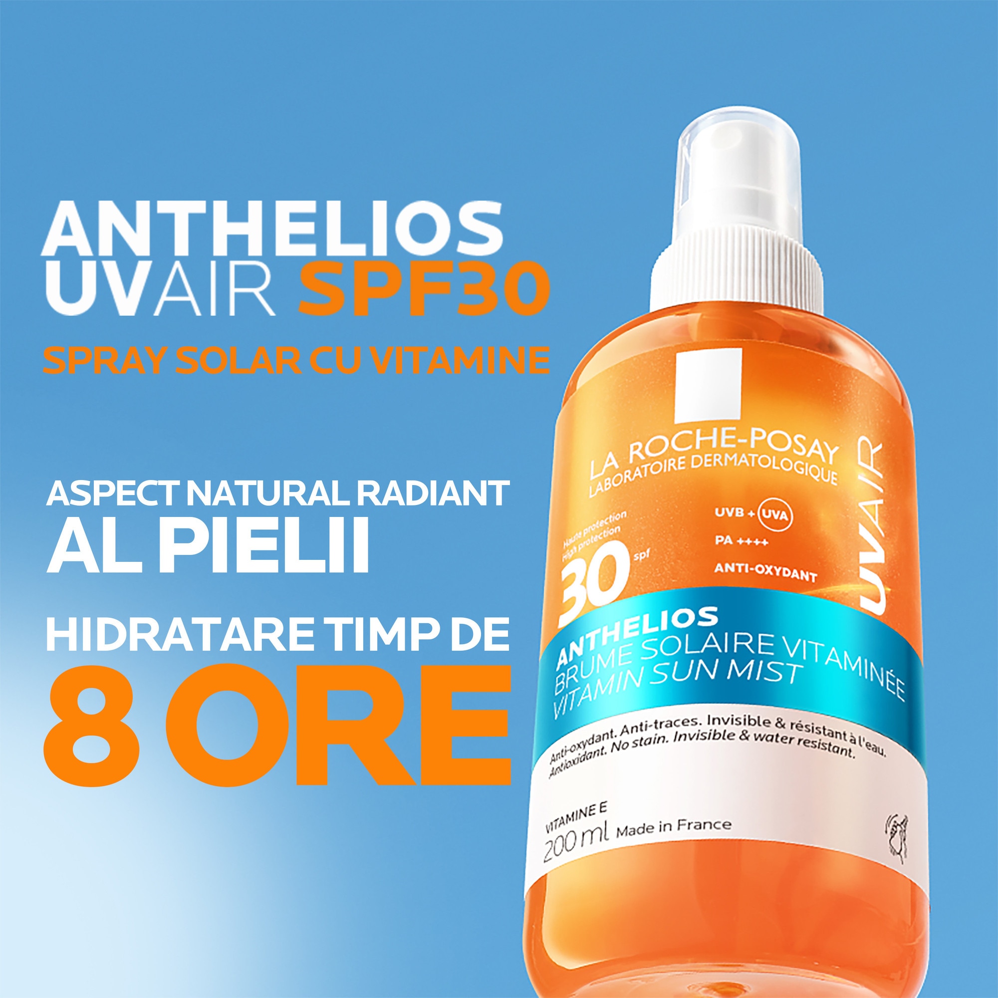 Protectie solara pentru corp La Roche-Posay Anthelios UVAir Spray