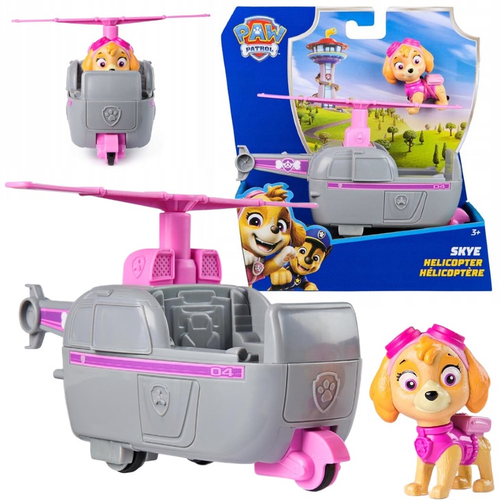 Masinuta Psi Patrol,17cm, 3+, Spin Master