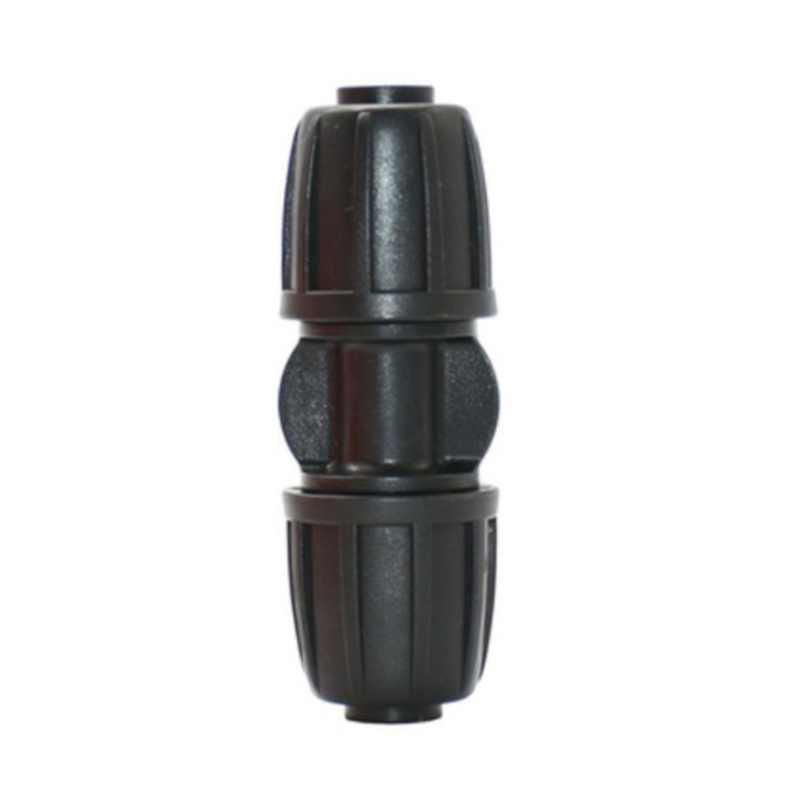 Conector furtun irigare Mxm, 16mm, negru