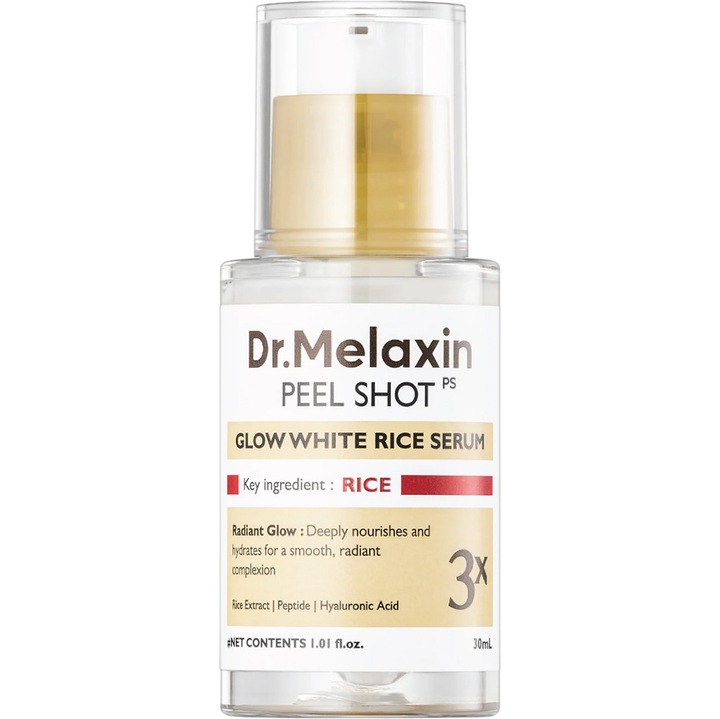 Ser de fata Dr. Melaxin Peel Shot, 30 ml, hidratare intensa, imbunatatirea elasticitatii