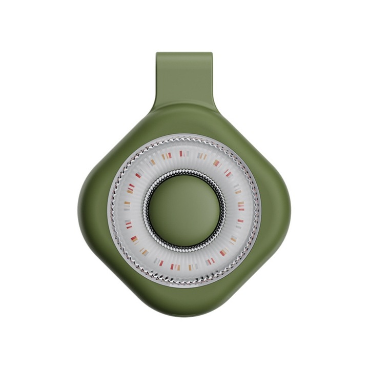 Lanternă portabilă UWOT, 4W, 3 temperaturi de culoare, 6 moduri de iluminare, verde, 65x52x19mm