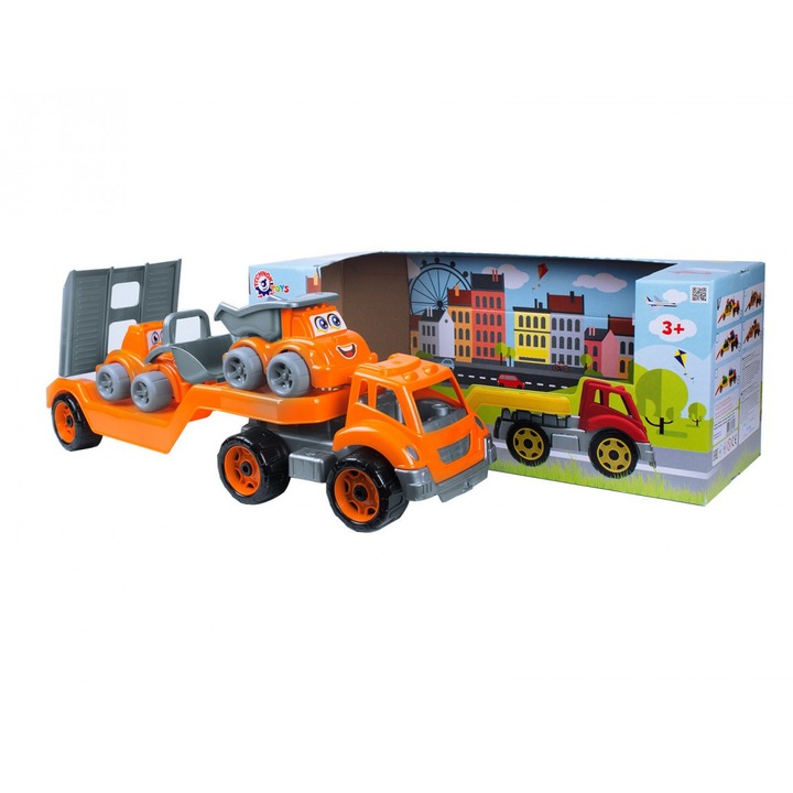 Камион за превоз на строителни машини, TECHNOK, многоцветен, 3930