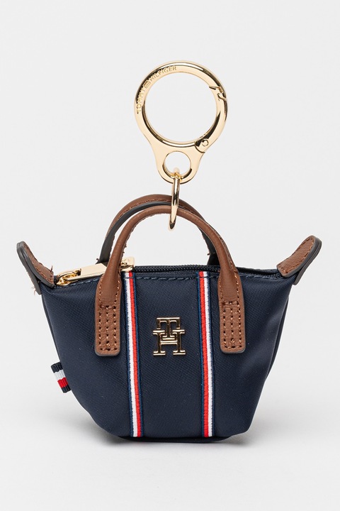 Tommy Hilfiger, Breloc in forma de geanta, Rosu, Maro, Bleumarin