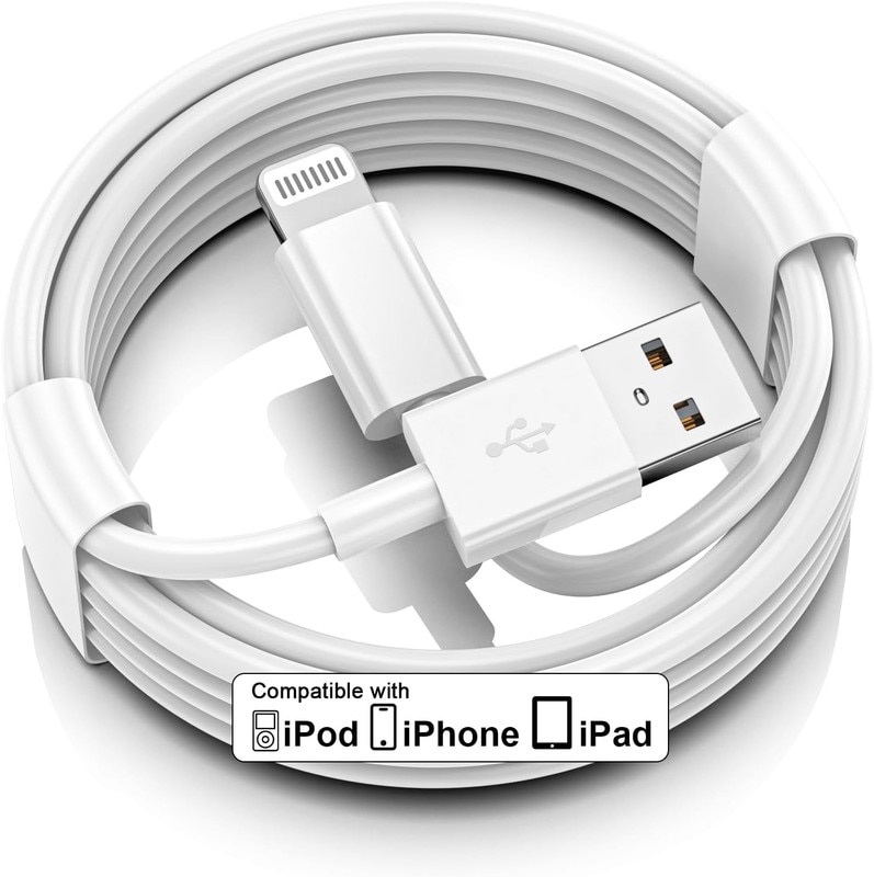 Apple iPhone 14 ホワイト 本体 、USB-Cケーブル、256GB Cablu de date pentru iPhone 14,13,12,11, USB Type C to lightning