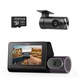 Camera auto DVR 70mai T800 4K , Senzori Sony Starvis 2 , cu 3 obiective (Fata 4K +Interior 1080p )+ camera spate 70mai RC24 Full HD, Display 1.4",Card Micro SD 128GB inclus , 146 FOV, ADAS, GPS, Night Vision,Wi-Fi