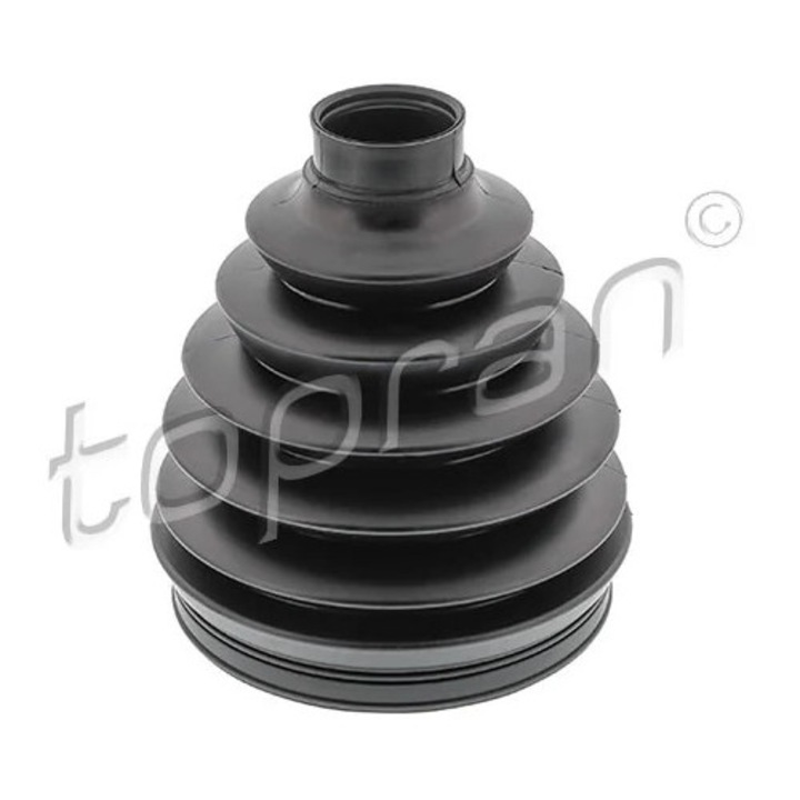 Topran féltengelycsukló gumiharang VW Transporter T5-höz, 110215, gumi, jóváhagyott