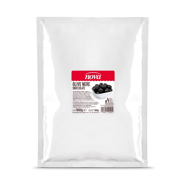 Masline negre fara samburi, Nova, 1.8kg