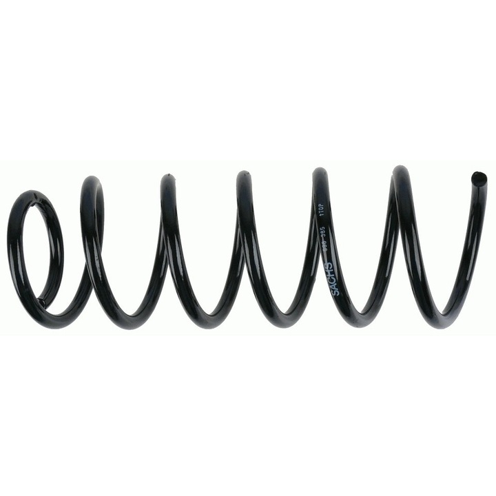 Arc suspensie SACHS spiralat elicoidal 998385, pentru Mitsubishi Colt 6, Smart Forfour
