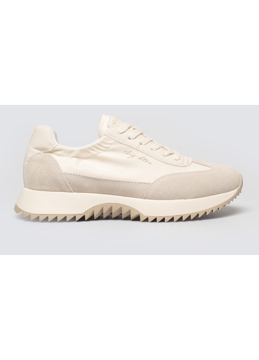 Tenisi dama, Big Star, piele intoarsa, talpa din cauciuc, bej