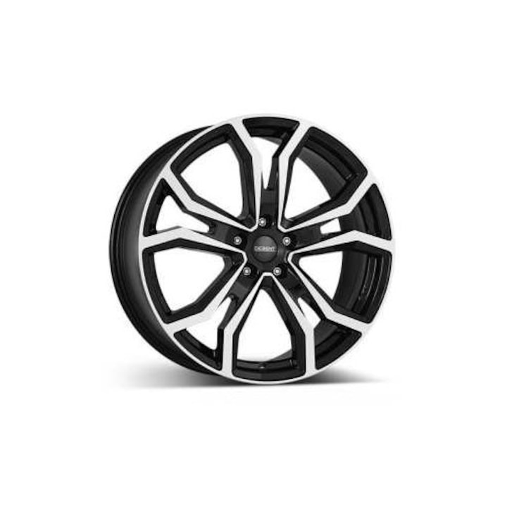 Jantă aluminiu DEZENT TV dark, 7x17, PCD 5x114.3, Black/polished