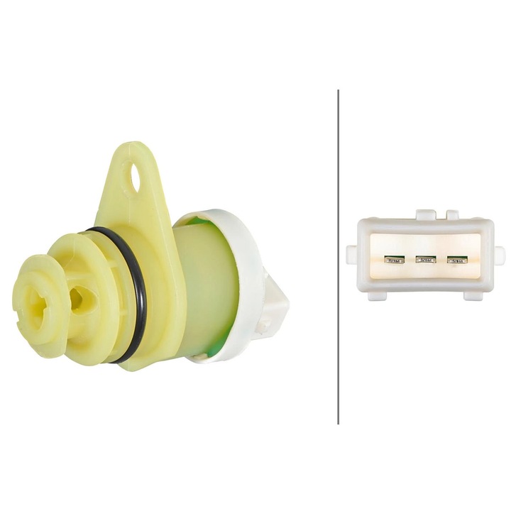 Hella 6Pu358380-471 Sebességérzékelő Citroen Berlingo, C2, C25 modellekhez, 2 jellemző, fekete szín, standard méret