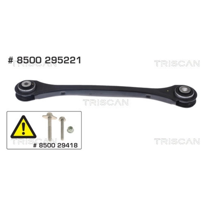 TRISCAN felfüggesztés lengőkar Audi A4 B9/A5/Q7-hez, 8500295221, jóváhagyott, RAR tanúsítvánnyal