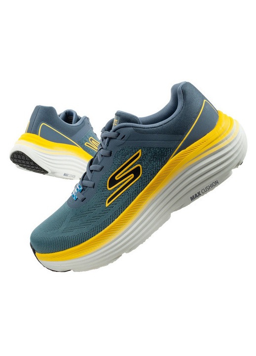 Pantofi de alergare usori Skechers Max Cushioning pentru barbati 5, Gri