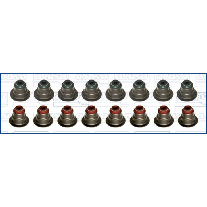 Set Garnituri Ax Supape AJUSA, 57018200, 6 produse, pentru Ford Cougar/Escort/Festival 3/Focus 1/Maverick/Mondeo 1