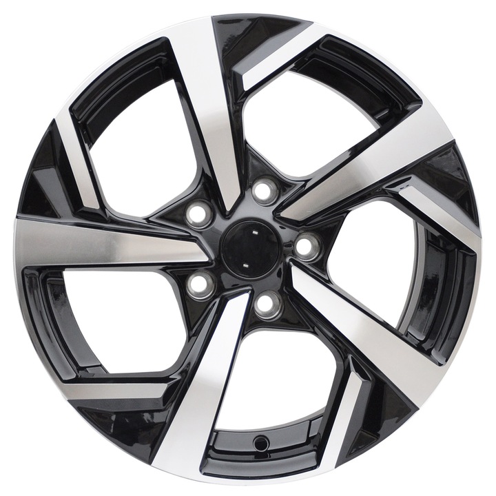 Set (4 bucati) jante 173 17x7.5 5x114.3 ET40 - MBPC - machined black