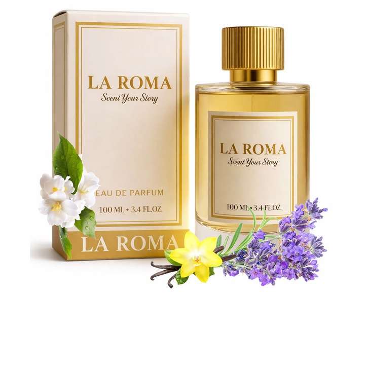 La Roma W-2 Liberte eau de parfum, levendula és vanília, virágos-aromás, 100ml