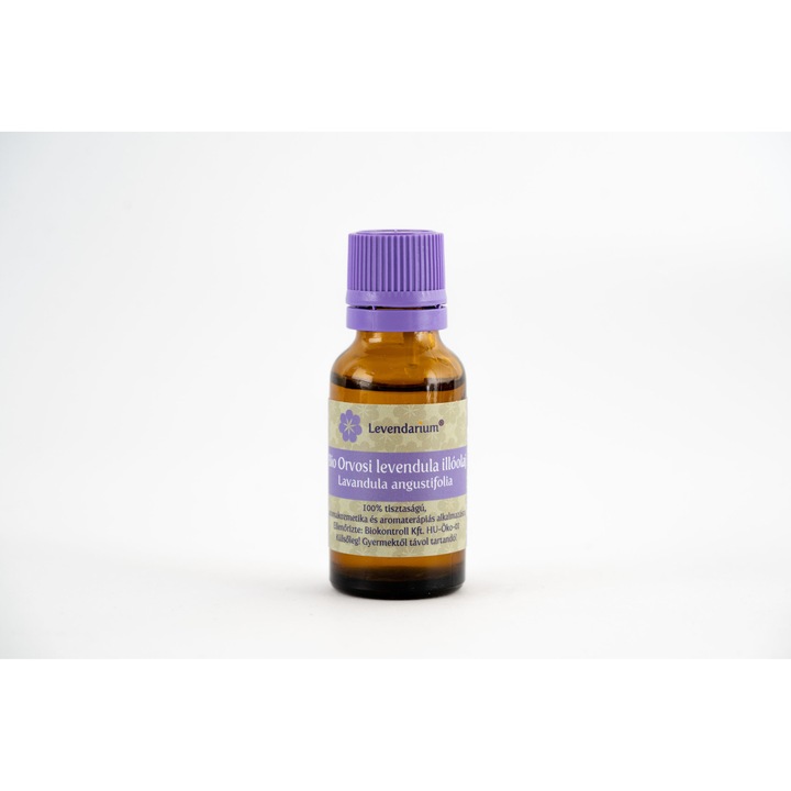 Ulei Esențial de Lavandă Bio Medicinală, 20 ml