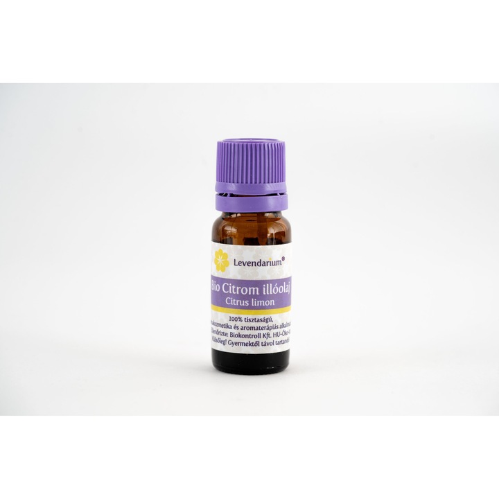 Ulei Esențial de Lămâie Bio, 10 ml