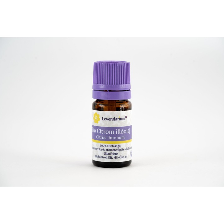 Ulei Esențial de Lămâie Organic, 5 ml