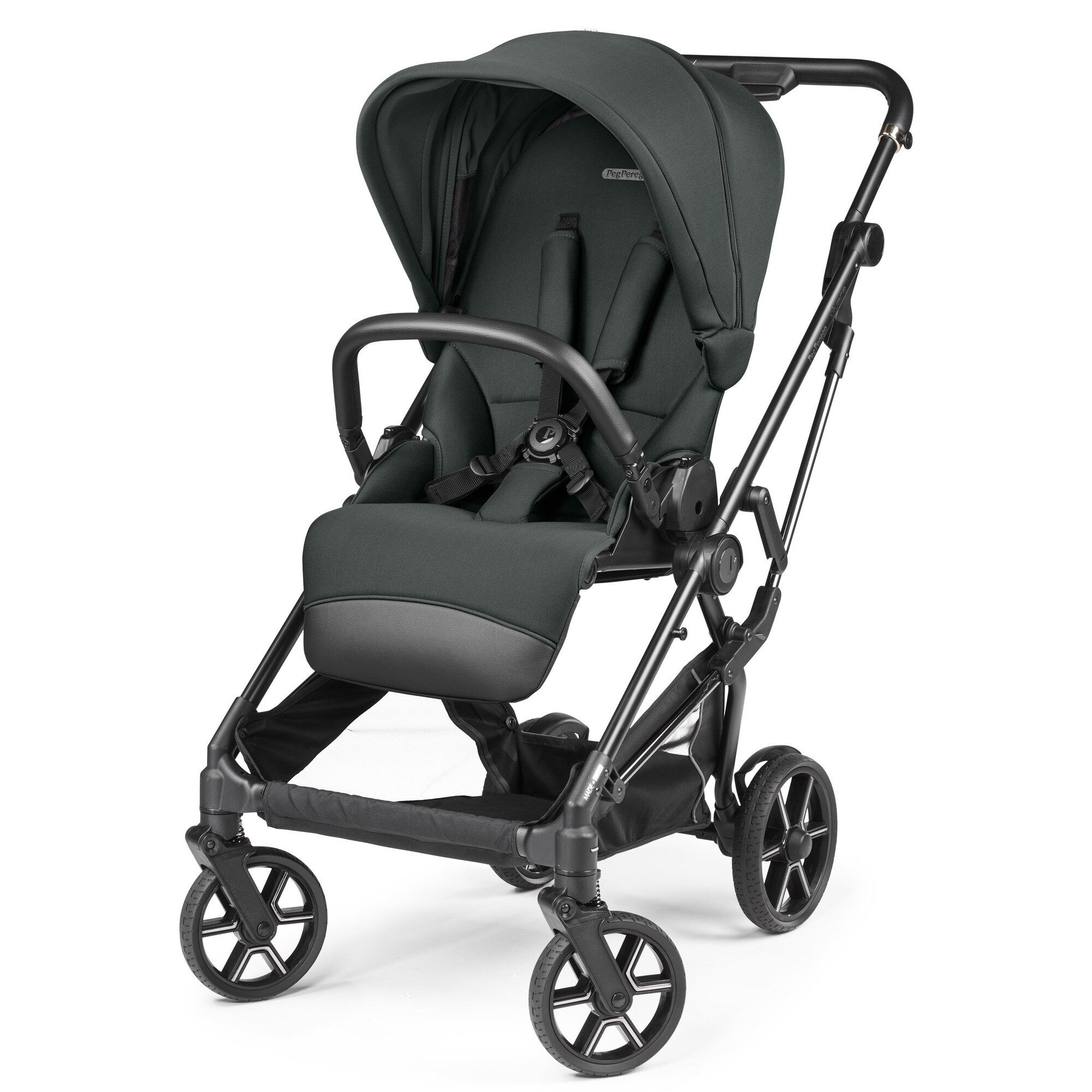 Carucior sport Peg Perego Pliko Mini Class Navy, Albastru - eMAG.ro