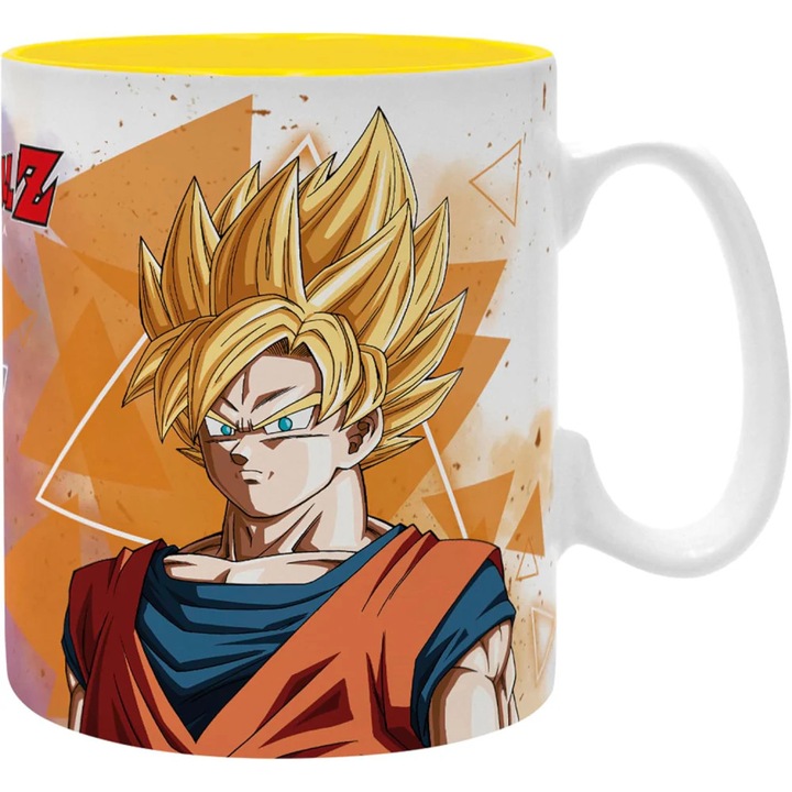 Чаша Abystyle Casa Dragon Ball - 460ml, керамика, Goku и Vegeta