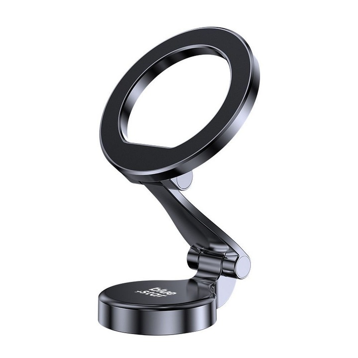 Bluestar Easy View mágneses autós telefontartó – MagSafe kompatibilis, műszerfalra, összecsukható