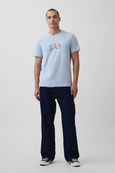 GAP, Logós pamutpóló, Halványkék