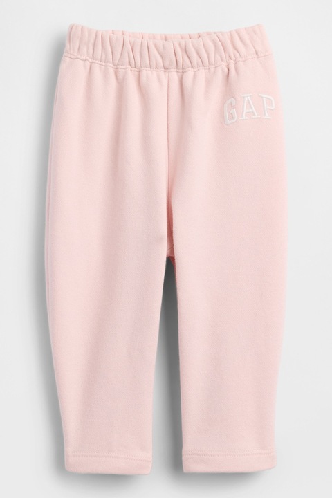 GAP, Суитшърт с шарка и еластична талия, Пастелнорозов