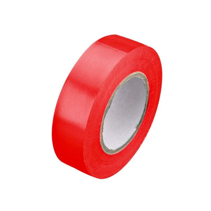 Set 3 x Banda Izolatoare Rosie din PVC, 20m, Profesional, Harden