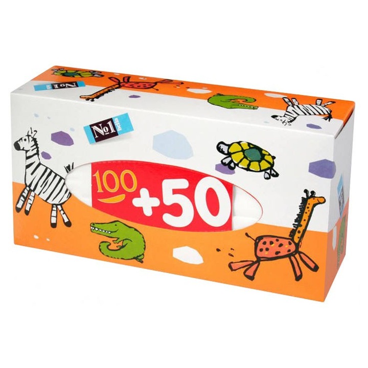 Servetele igienice fara parfum, Bella, 150 bucati, 2 straturi