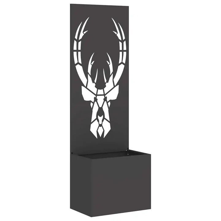 Ecran de intimitate pentru gradina vidaXL, Negru 50 x 140 cm