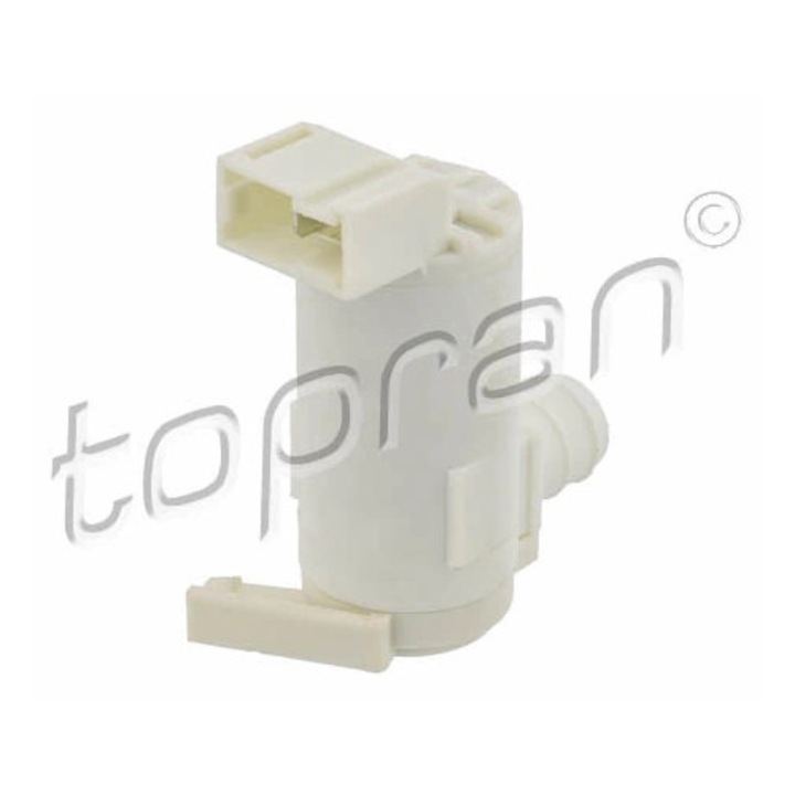 Topran 701640 ablaktörlő vízpumpa, kompatibilis Nissan Almera II és X-Trail I modellekkel, 12V