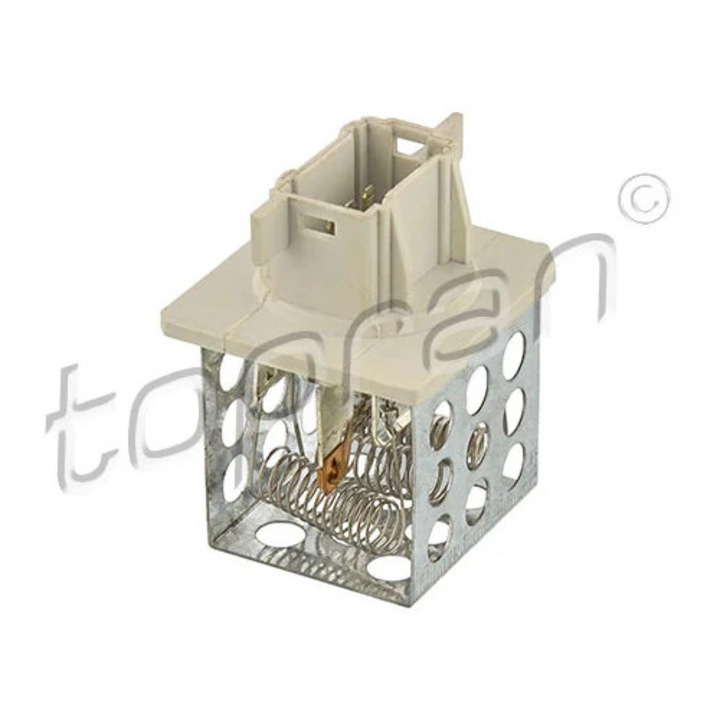 Topran fűtőmotor ellenállás, 723698, kompatibilis Peugeot 206/206+, 2x3cm